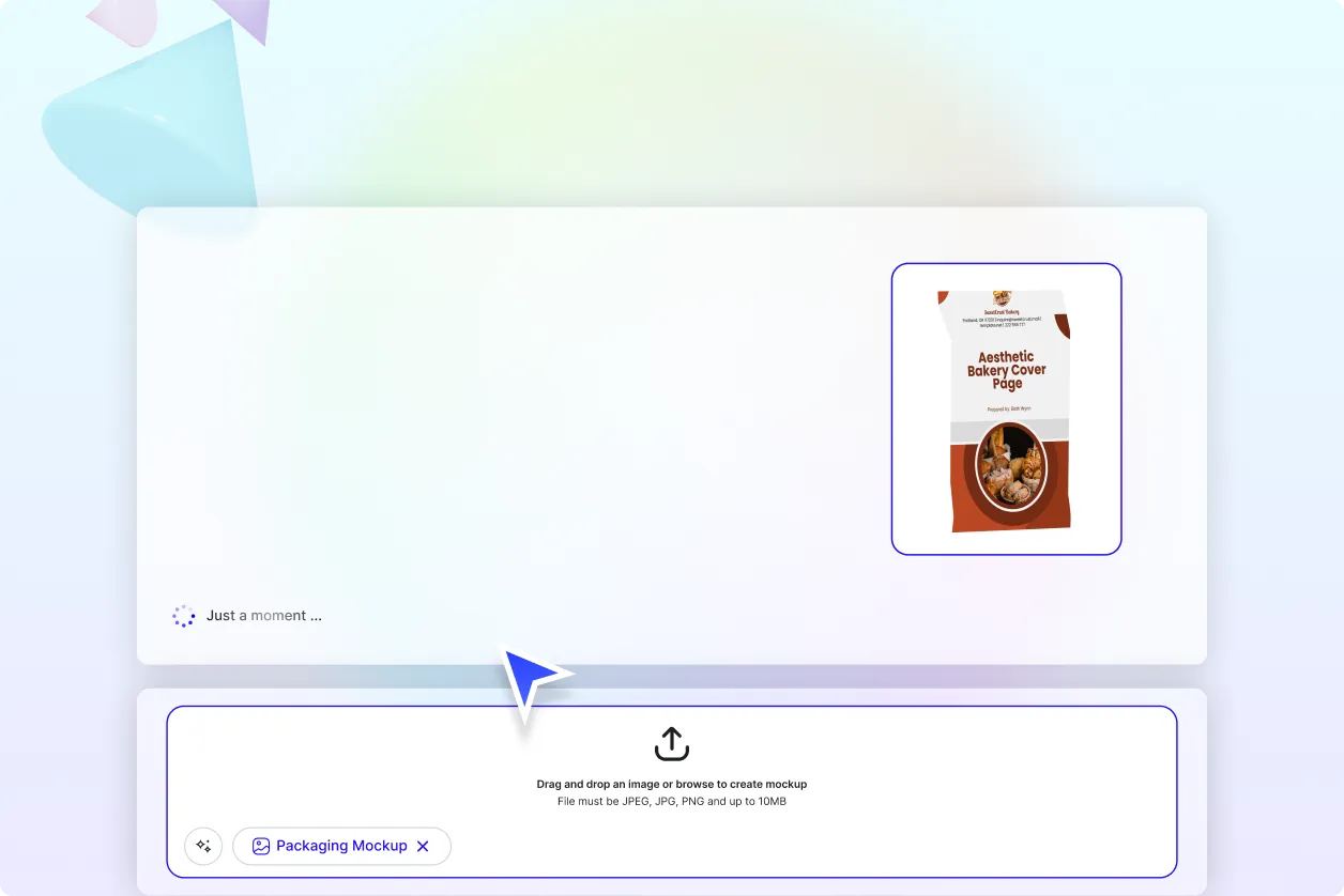 Free AI Packaging Mockup Image Generator, Free AI Packaging Mockup Maker Online